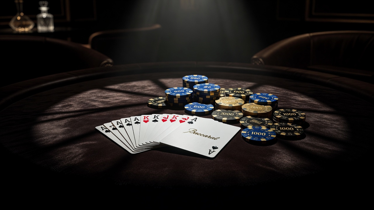 Další oblíbené varianty: Baccarat a Poker - živé casino